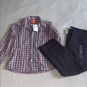 Bundles: Shirt and pants for 7-8 years old boy